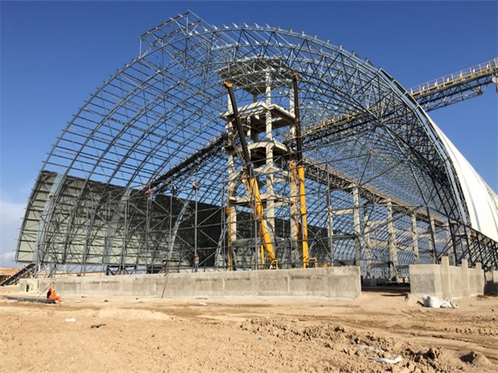 海淀煤机油桶翘工程网架